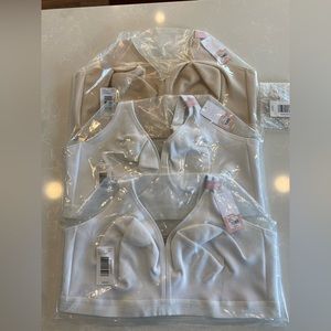 Lane Bryant. Brand new bras. Size 44DDD and earrings.